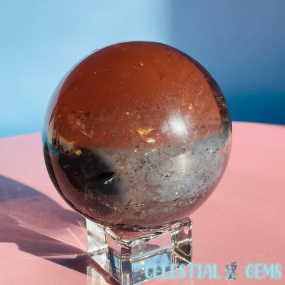 Smoky Quartz Large Sphere (Video)