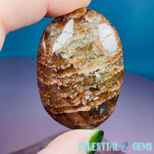 Thousand Layer Garden Quartz Palmstone