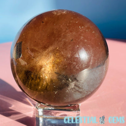 Smoky Quartz Large Sphere (Video)