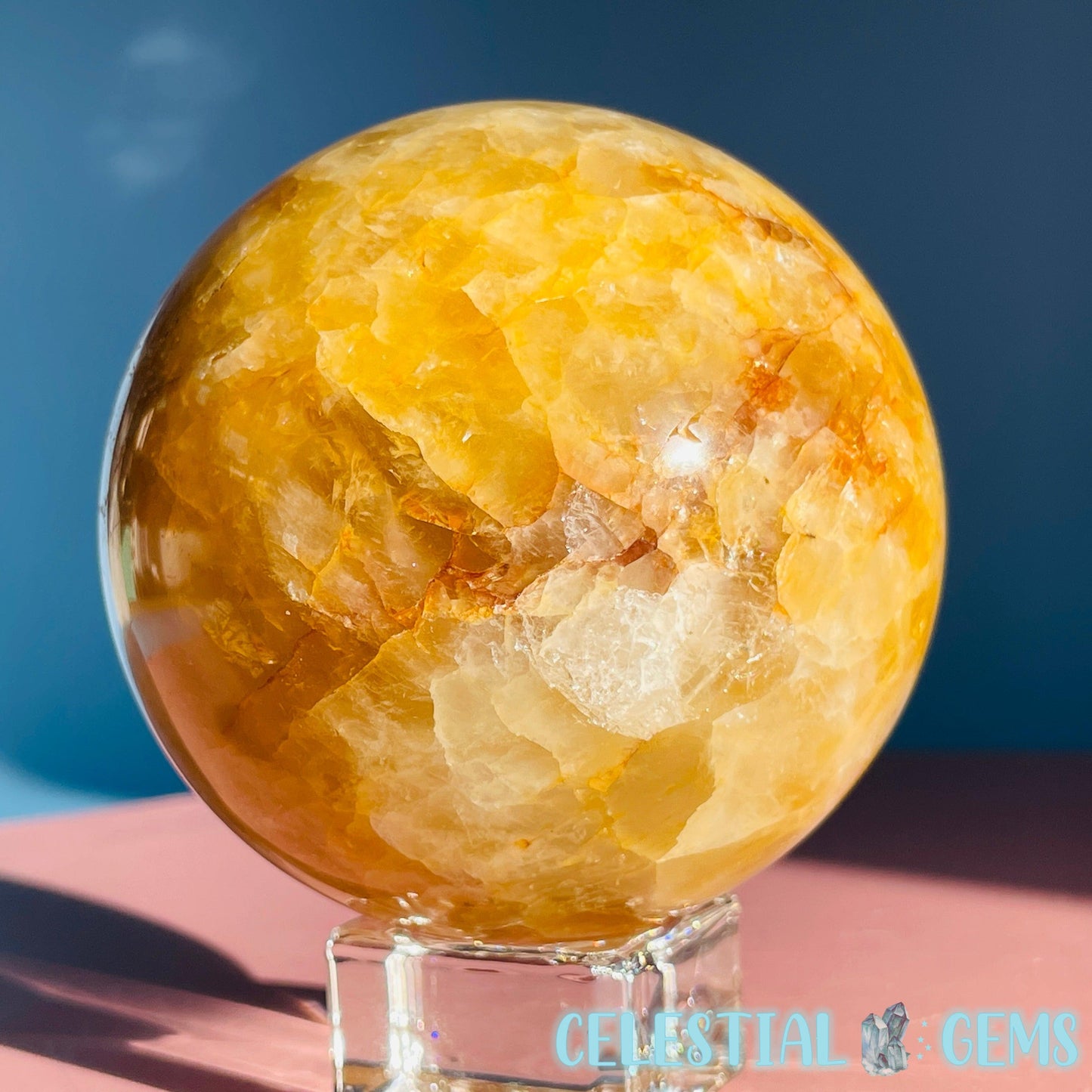 Golden Healer (Hematoid) Quartz Large Sphere