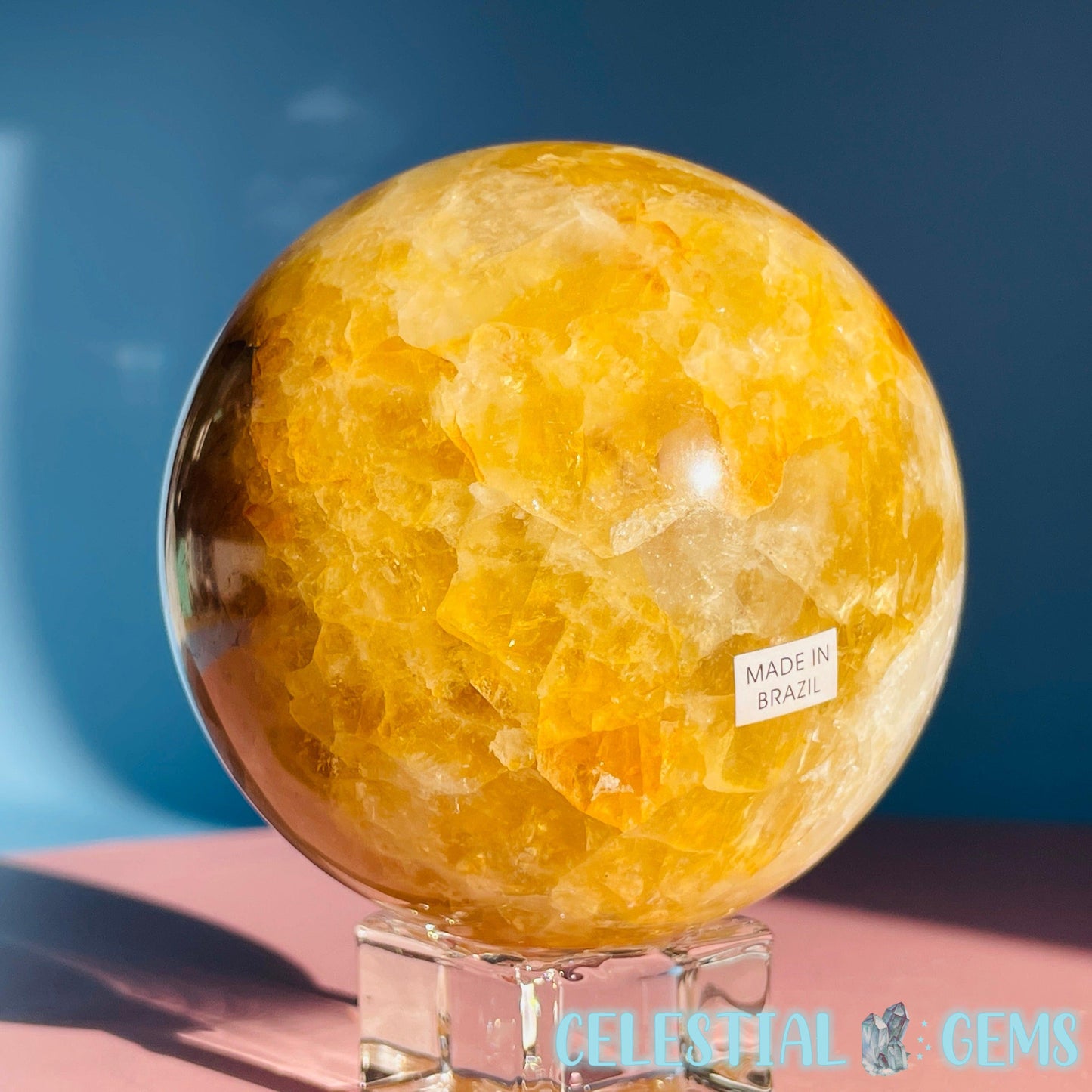 Golden Healer (Hematoid) Quartz Large Sphere