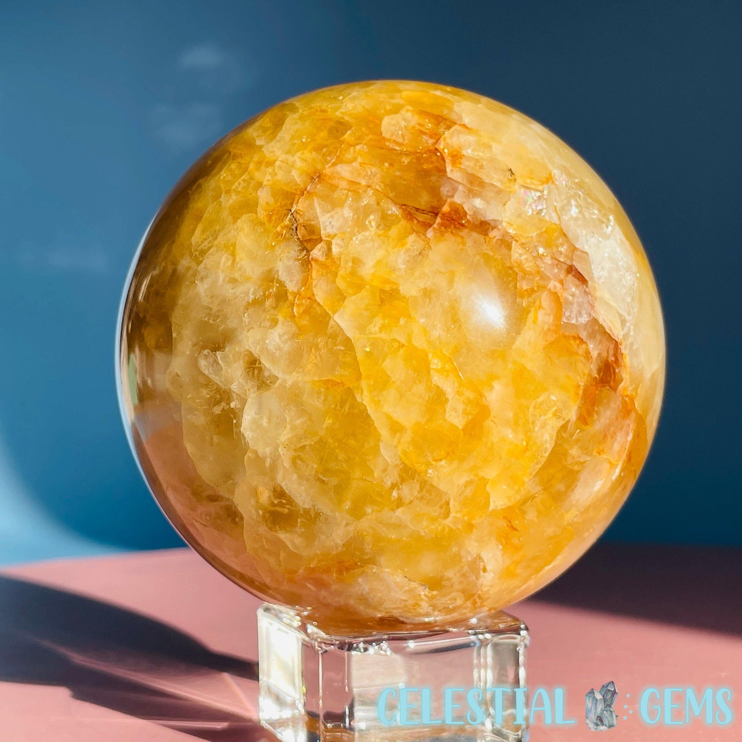 Golden Healer (Hematoid) Quartz Large Sphere