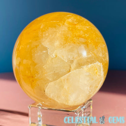 Golden Healer (Hematoid) Quartz Medium Sphere (Video)