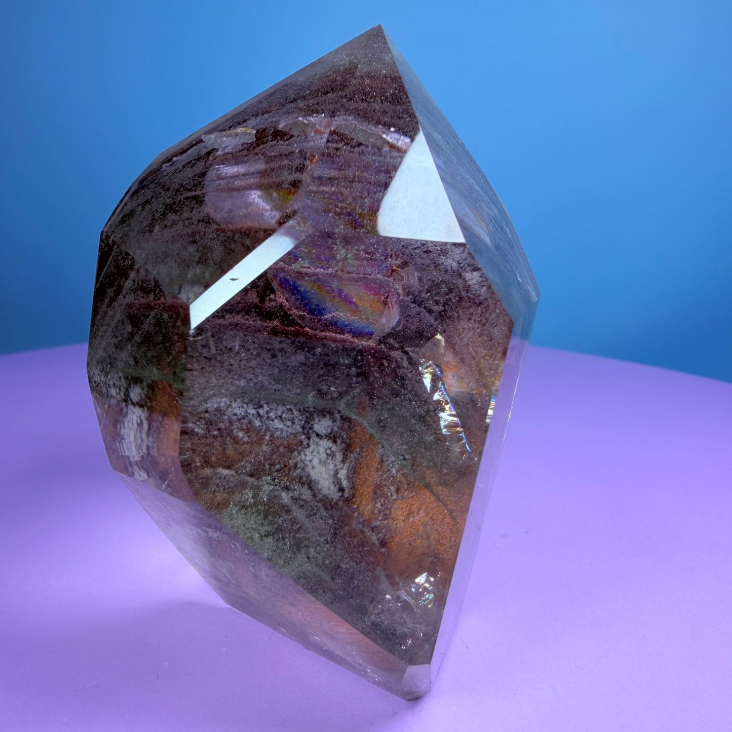Phantom Garden Quartz Twin Crystal Medium Freeform