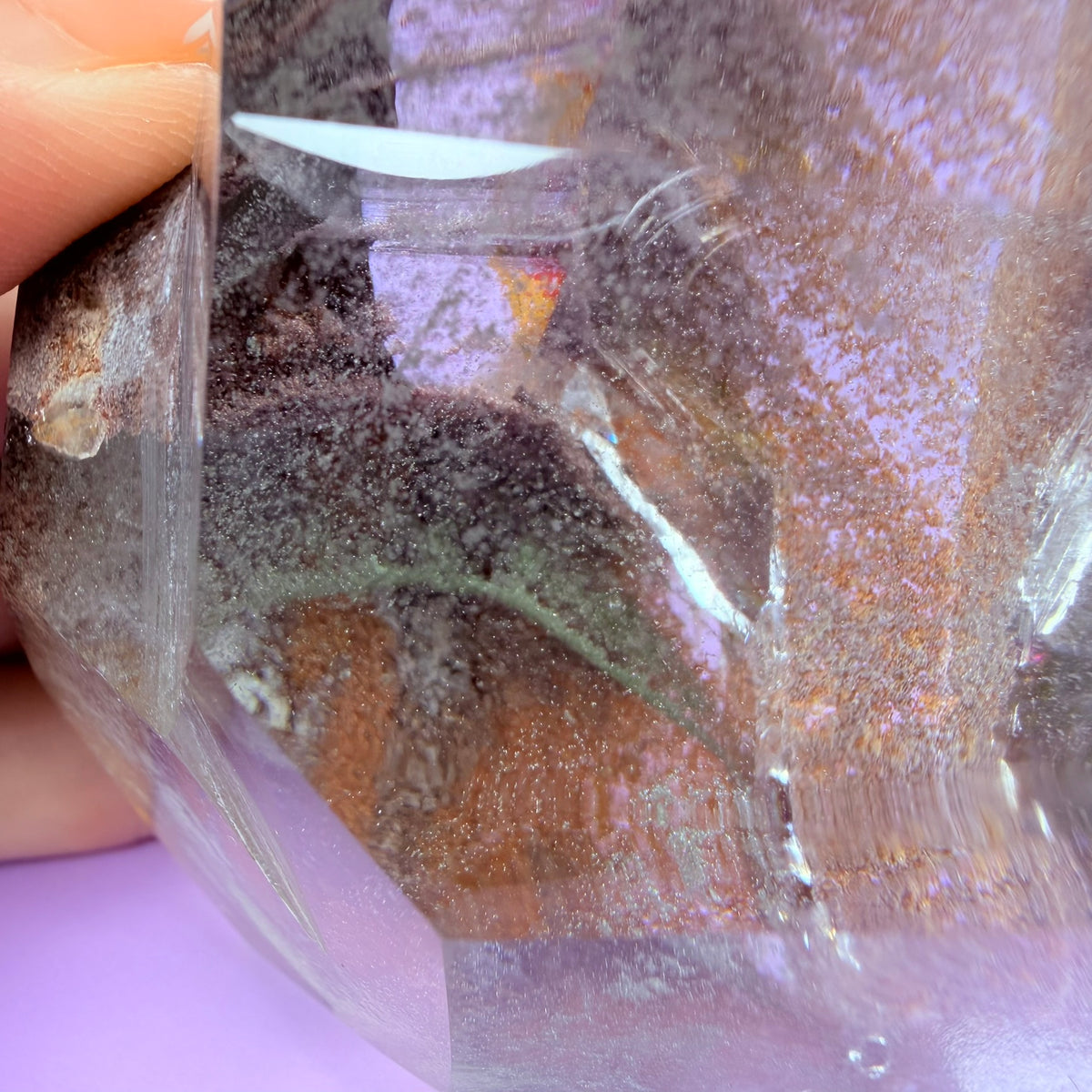 Phantom Garden Quartz Twin Crystal Medium Freeform
