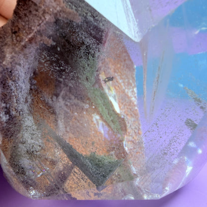 Phantom Garden Quartz Twin Crystal Medium Freeform