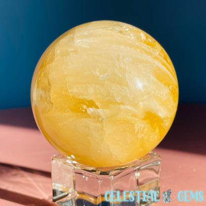 Golden Healer (Hematoid) Quartz Medium Sphere (Video)