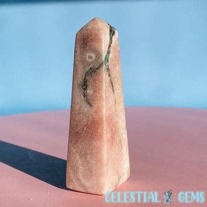 Pink Amethyst Polished Obelisk Medium Tower