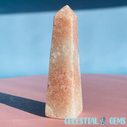 Pink Amethyst Polished Obelisk Medium Tower