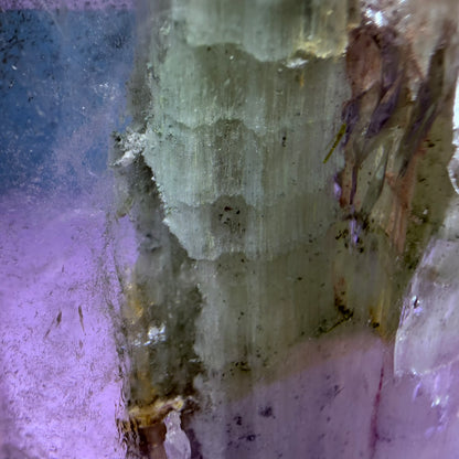 Green Amphibole Garden Quartz Chunky Medium Tower