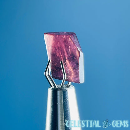 Pink Rubellite Tourmaline Faceted Mini Gemstone in Specimen Pottle