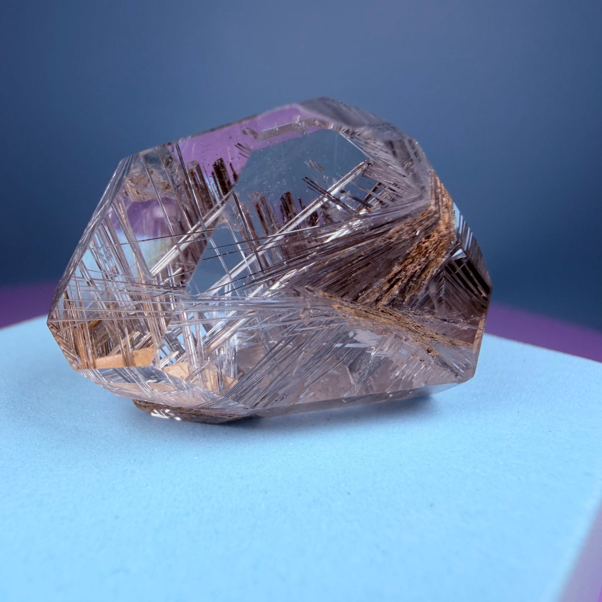 High Grade Silver Rutile Quartz Small Freeform