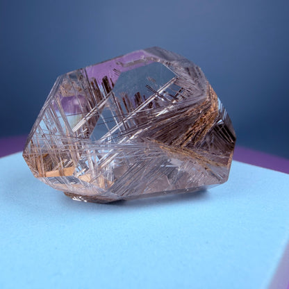 High Grade Silver Rutile Quartz Small Freeform