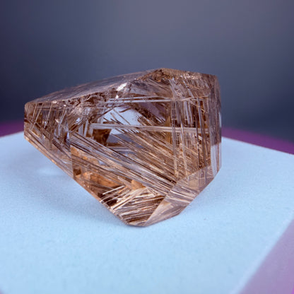 High Grade Silver Rutile Quartz Small Freeform