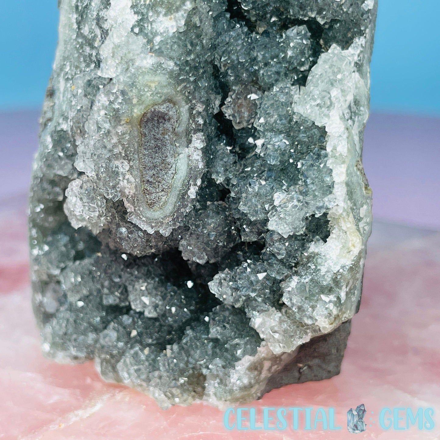 Uruguay Black Amethyst Small Standing Cluster