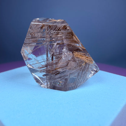 High Grade Silver Rutile Quartz Small Freeform