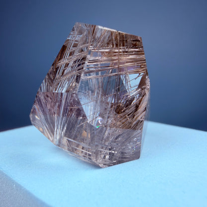 High Grade Silver Rutile Quartz Small Freeform