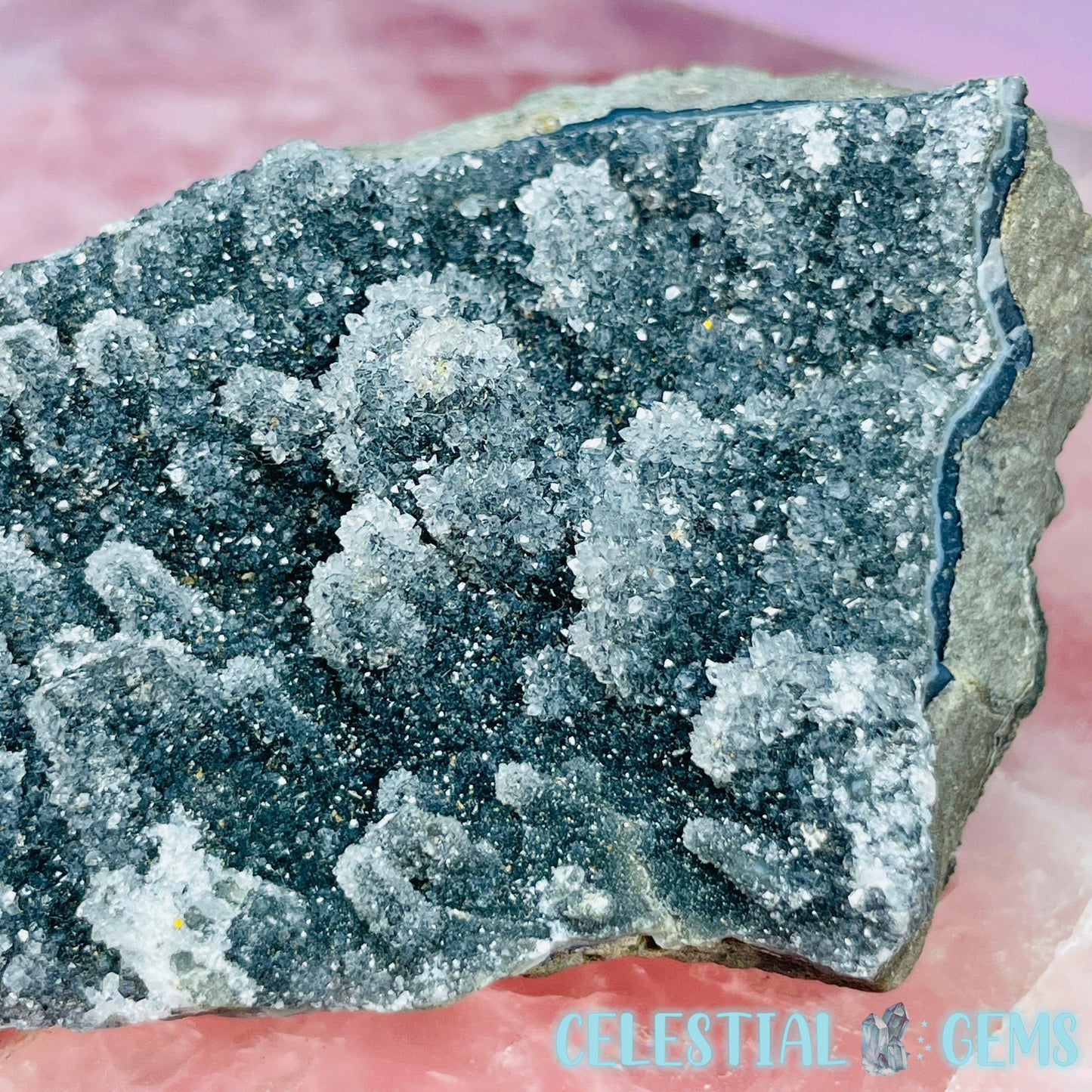 Uruguay Black Amethyst Small Cluster Piece