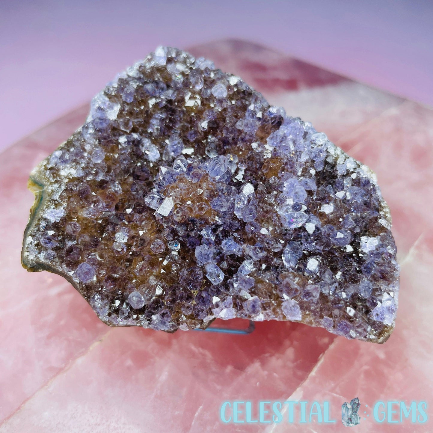 Uruguay Rainbow Amethyst Small Cluster Piece