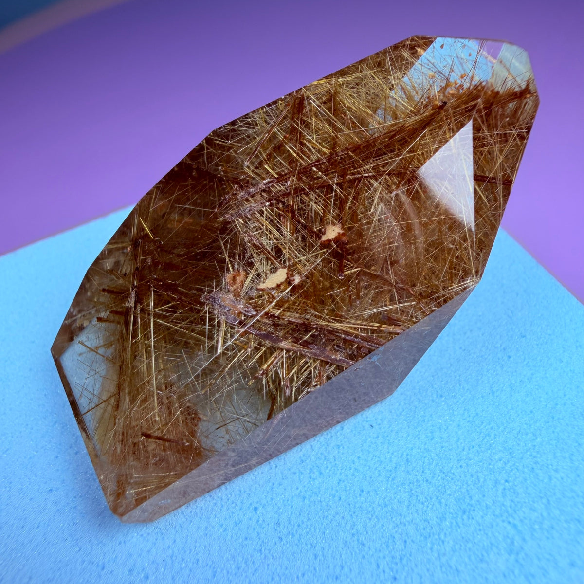 Copper + Gold Rutile Quartz Small Freeform