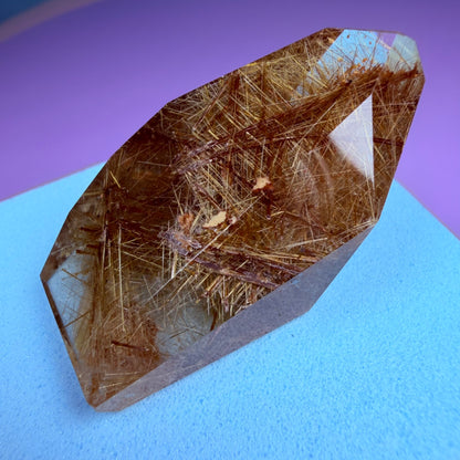 Copper + Gold Rutile Quartz Small Freeform