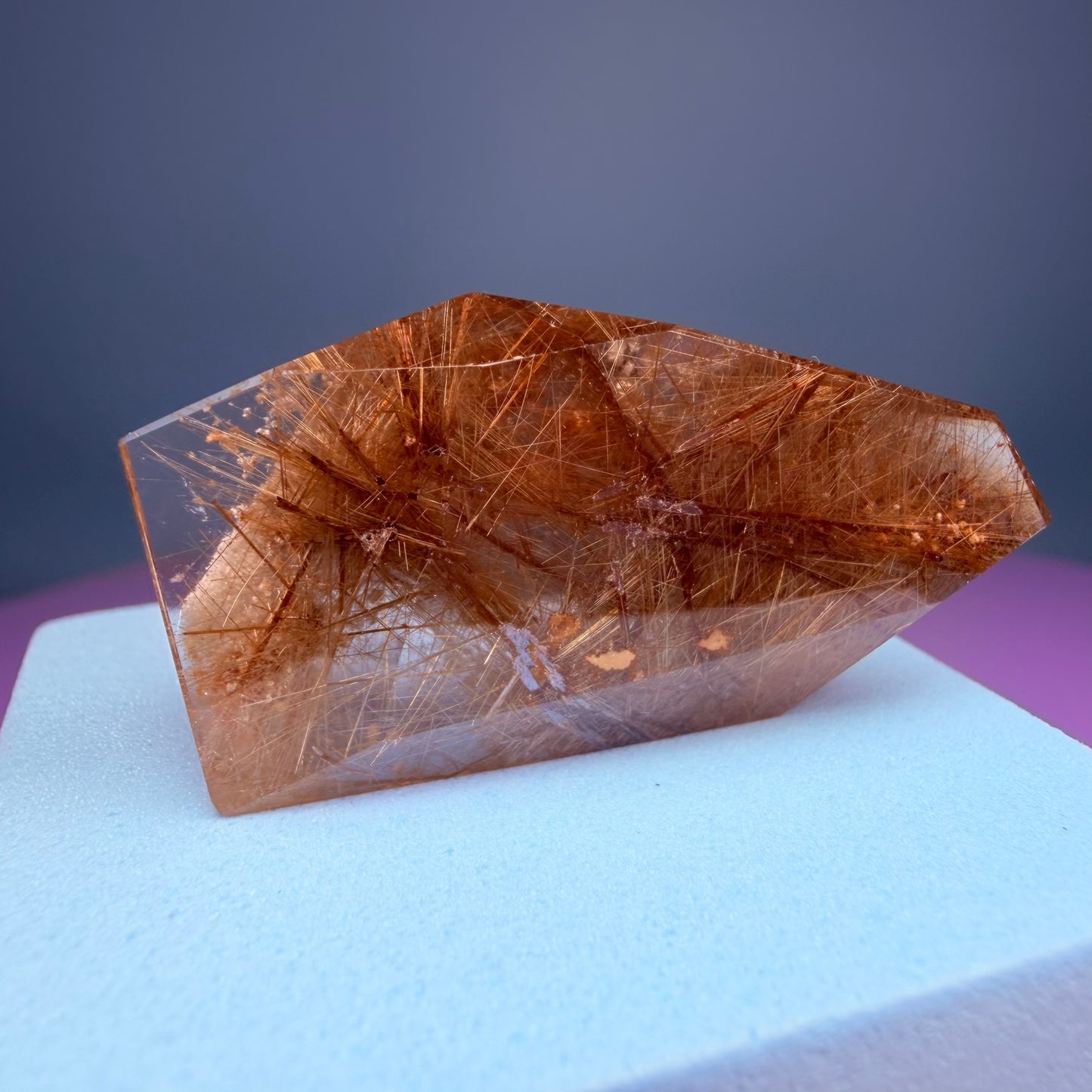 Copper + Gold Rutile Quartz Small Freeform