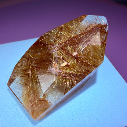 Copper + Gold Rutile Quartz Small Freeform