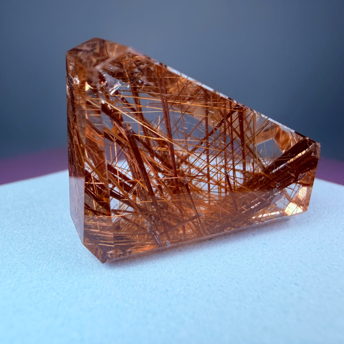 Copper Rutile Quartz Small Freeform