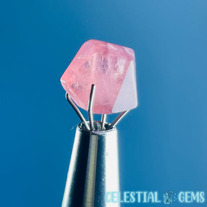 Pink Rubellite Tourmaline Faceted Mini Gemstone in Specimen Pottle