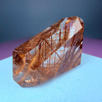 Copper Rutile Quartz Small Freeform