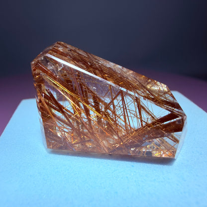 Copper Rutile Quartz Small Freeform