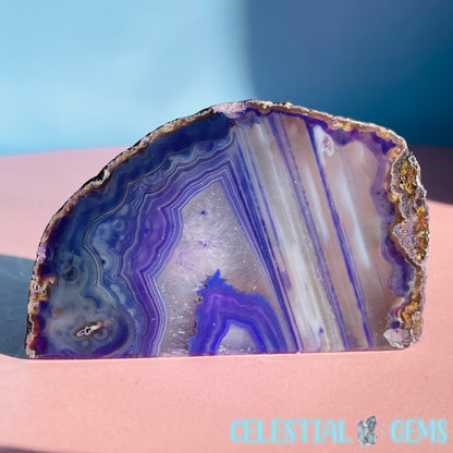 Purple Agate Small Semi-Polished Freeform