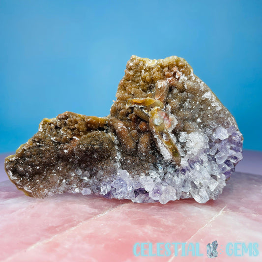 Uruguay Rainbow Amethyst Small Cluster Piece