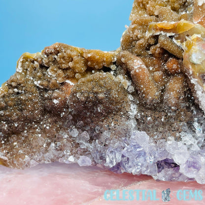 Uruguay Rainbow Amethyst Small Cluster Piece