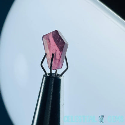 Pink Rubellite Tourmaline Faceted Mini Gemstone in Specimen Pottle