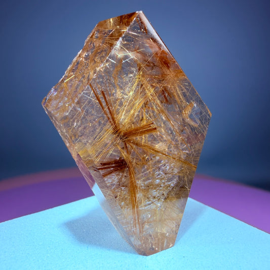 Gold Rutile Quartz Semi-Polished Small Freeform