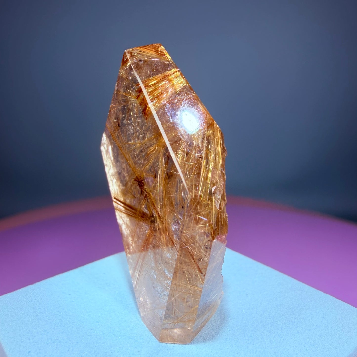 Gold Rutile Quartz Semi-Polished Small Freeform