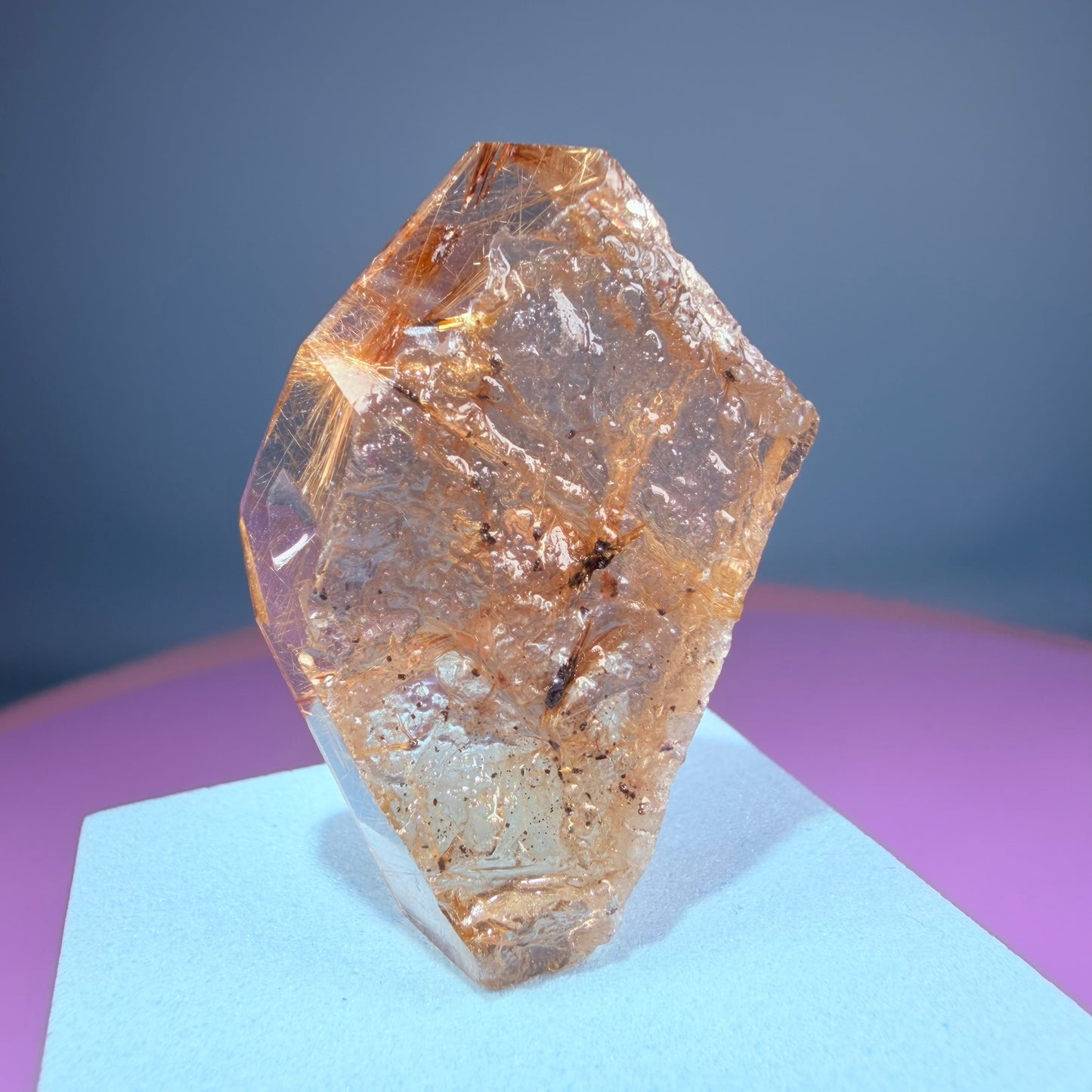 Gold Rutile Quartz Semi-Polished Small Freeform