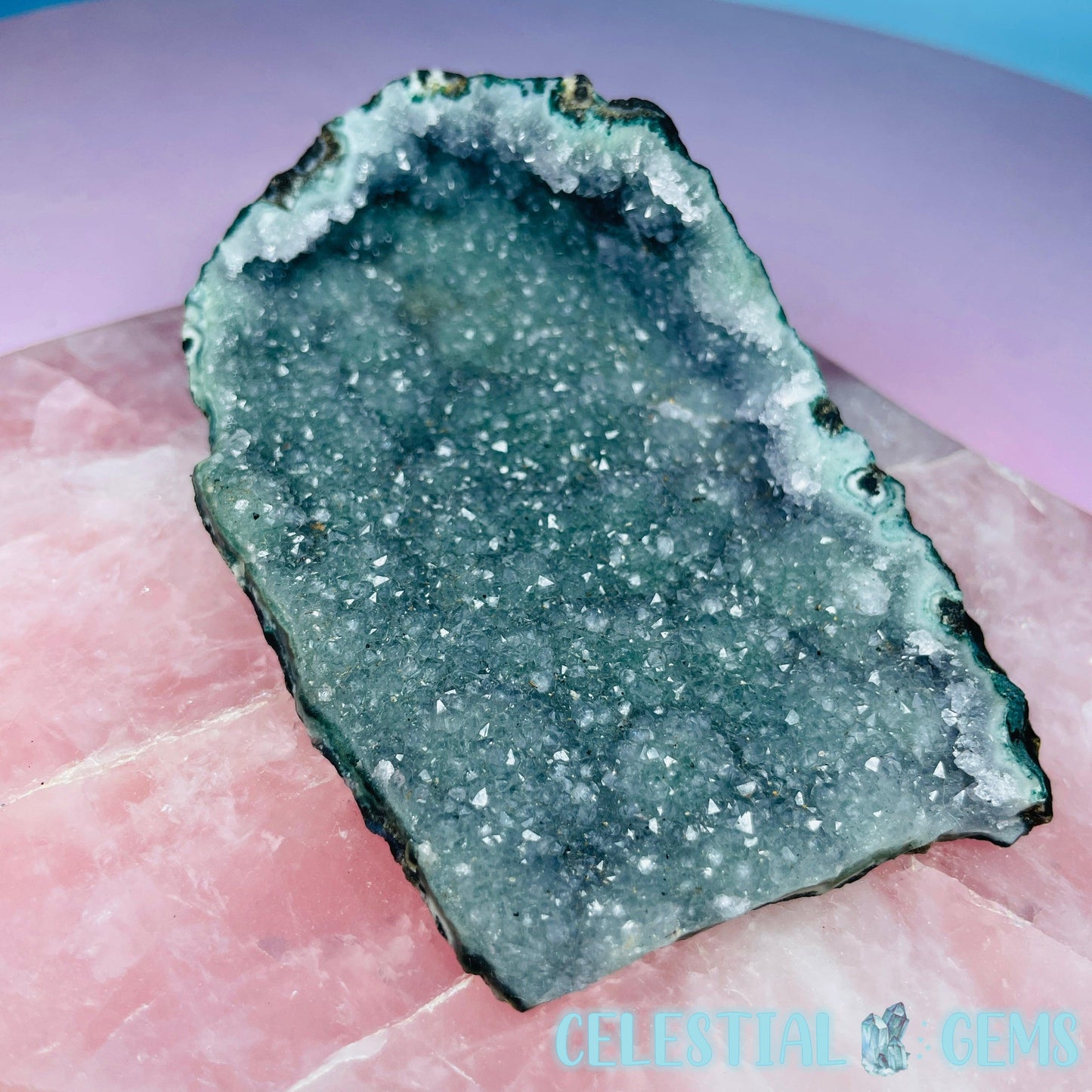 Uruguay Rainbow Amethyst Medium Cluster Piece