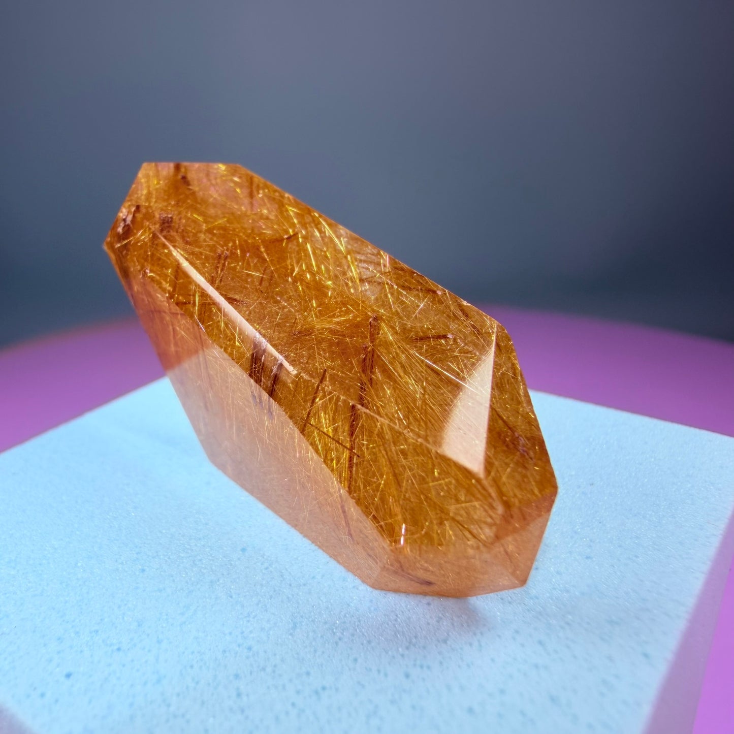 Copper + Gold Rutile Quartz Small Freeform