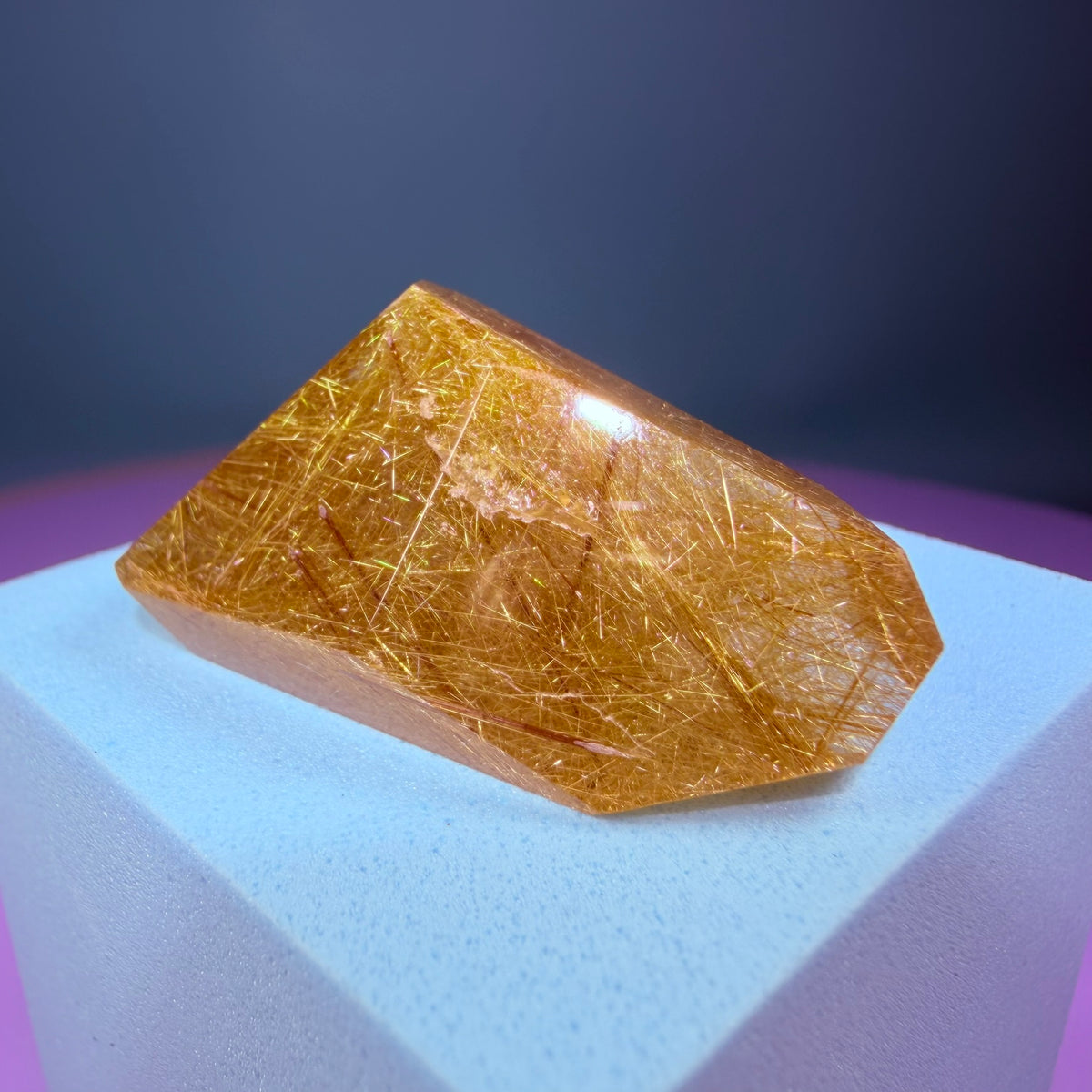 Copper + Gold Rutile Quartz Small Freeform