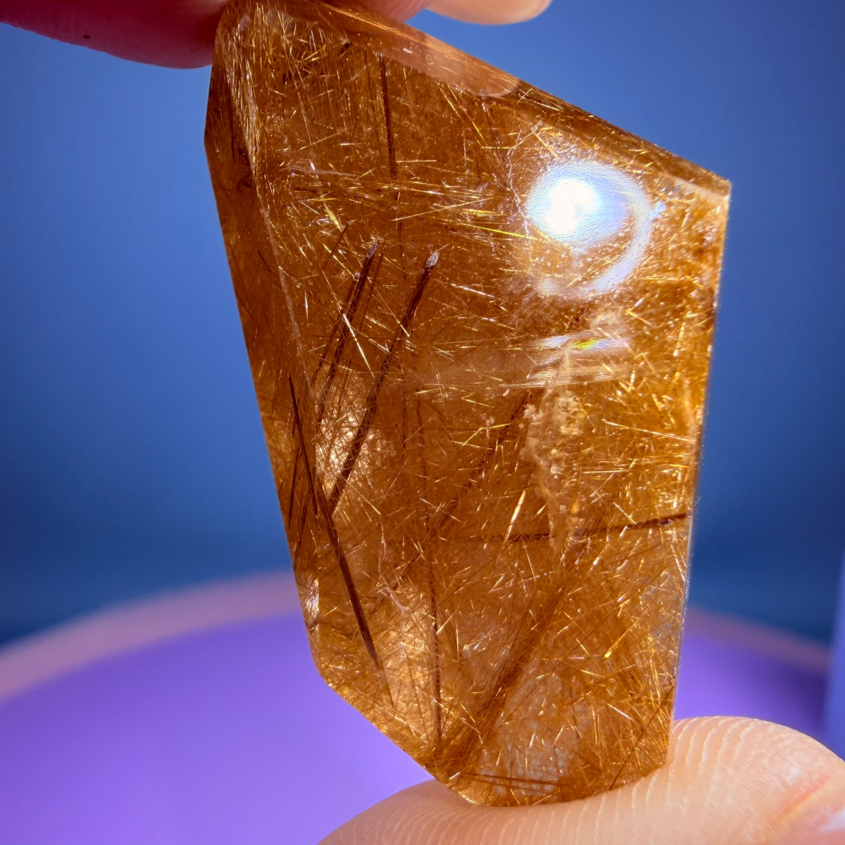 Copper + Gold Rutile Quartz Small Freeform