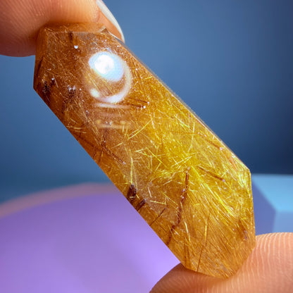 Copper + Gold Rutile Quartz Small Freeform