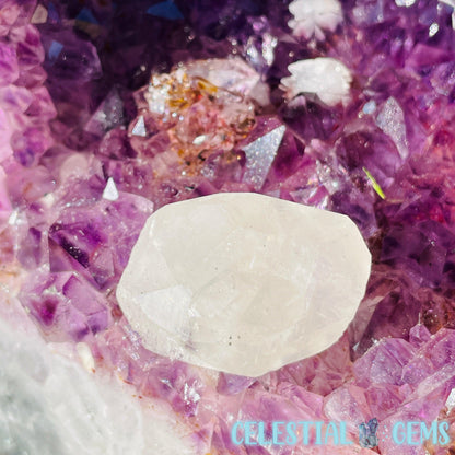 Dark Amethyst + UV Calcite Large Geode Cave (Video)