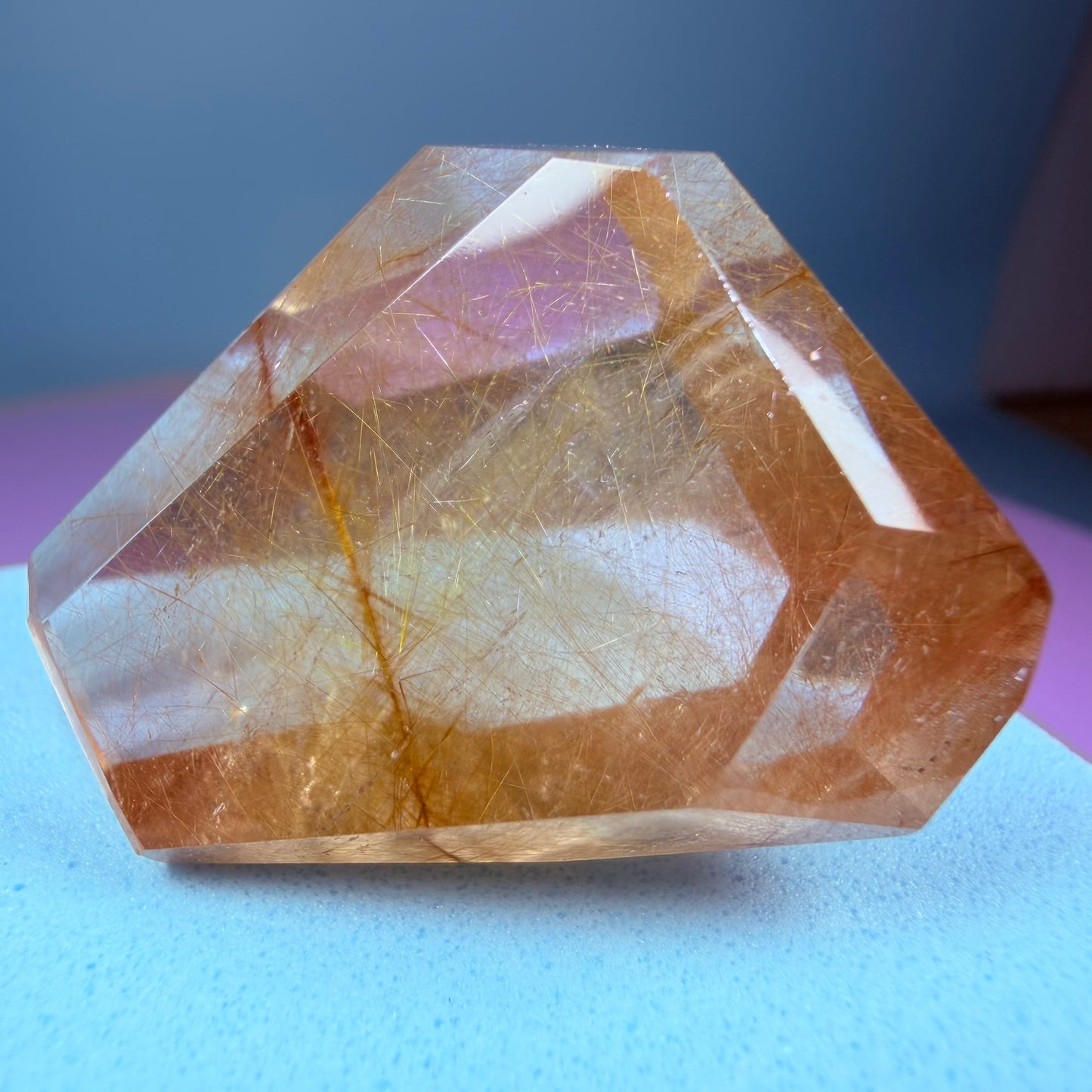 Copper + Gold Rutile Quartz Small Freeform
