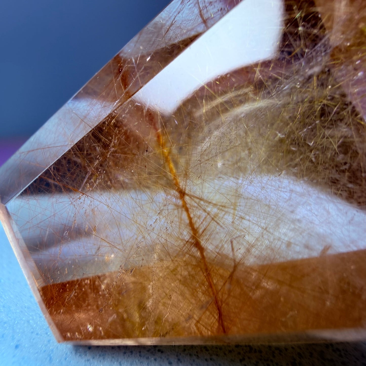 Copper + Gold Rutile Quartz Small Freeform
