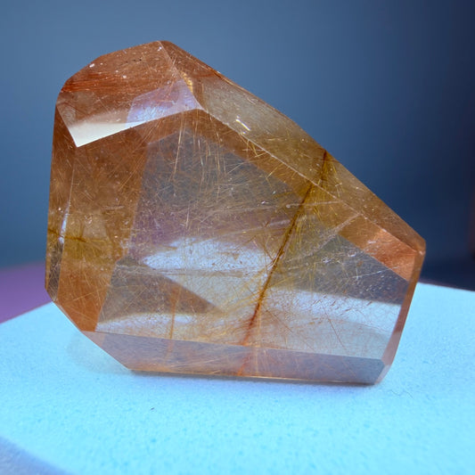 Copper + Gold Rutile Quartz Small Freeform