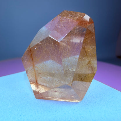 Copper + Gold Rutile Quartz Small Freeform