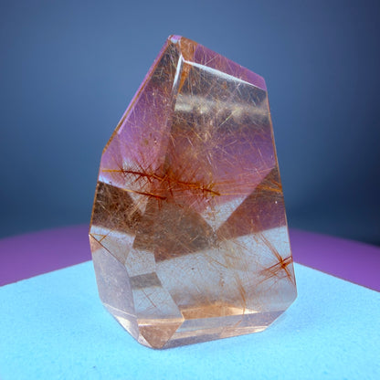 Copper + Gold Rutile Quartz Small Freeform