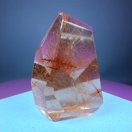 Copper + Gold Rutile Quartz Small Freeform